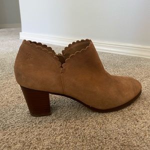 Suede Heeled Booties